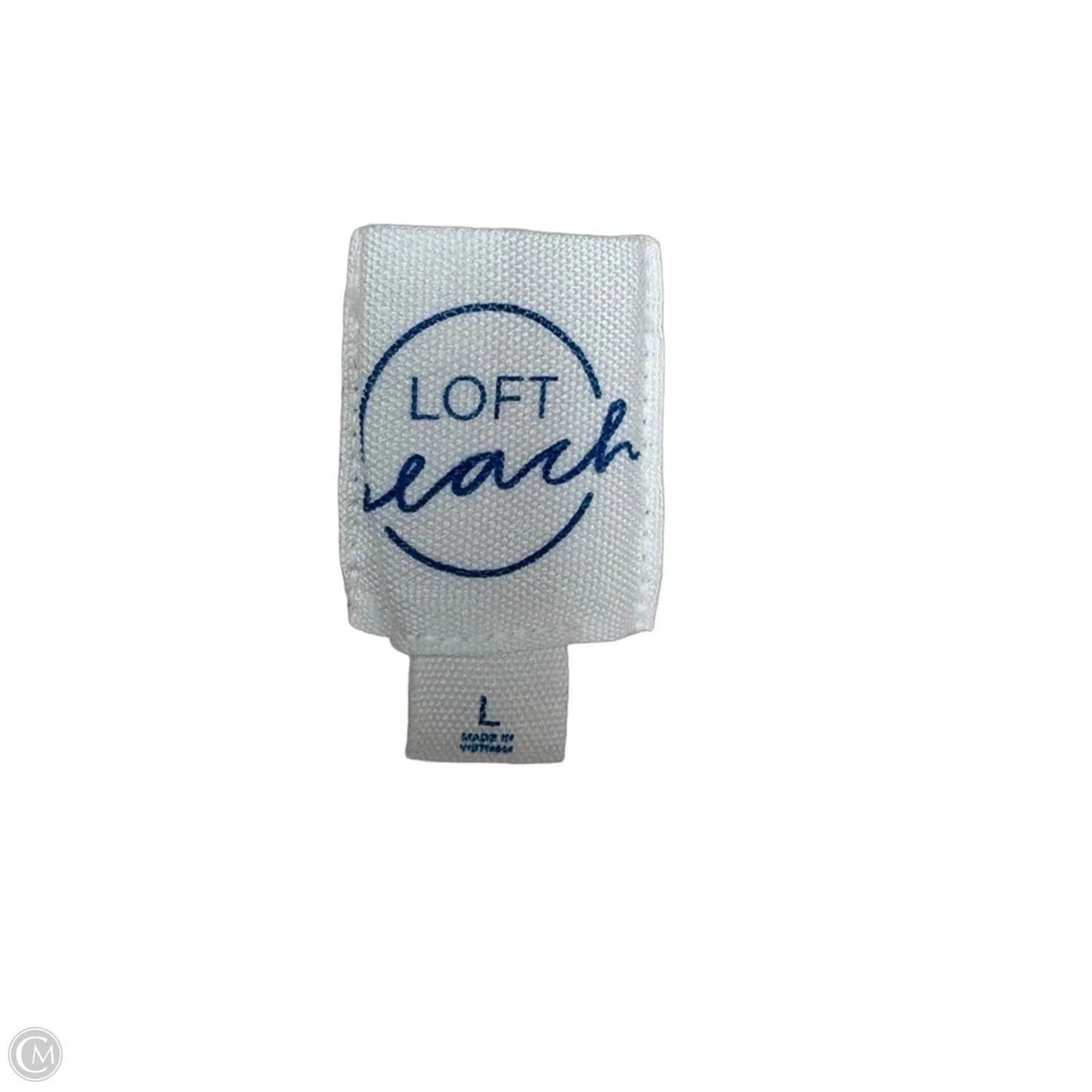 Skirt Midi By Loft In Cream, Size: L