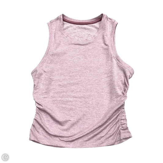 Athletic Tank Top By Lululemon In Mauve, Size: M