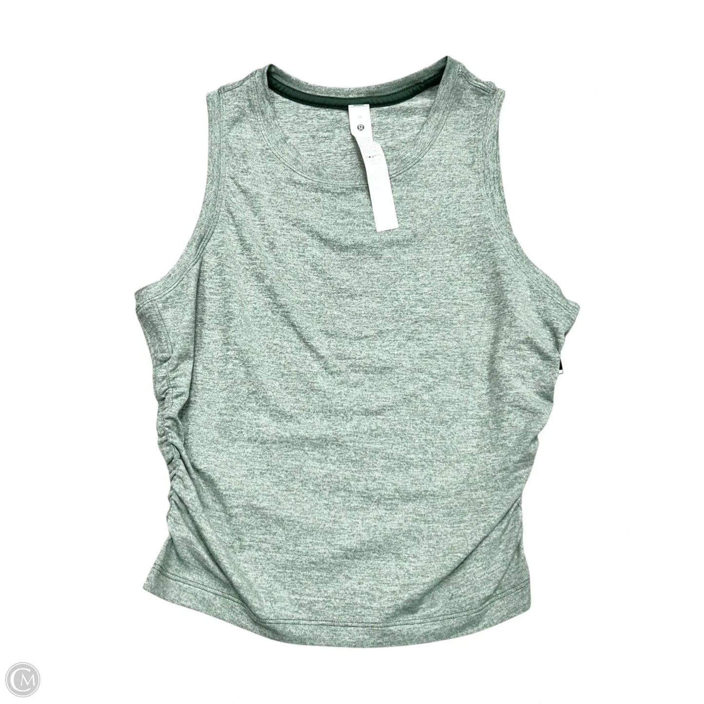 Athletic Tank Top By Lululemon In Green, Size: M