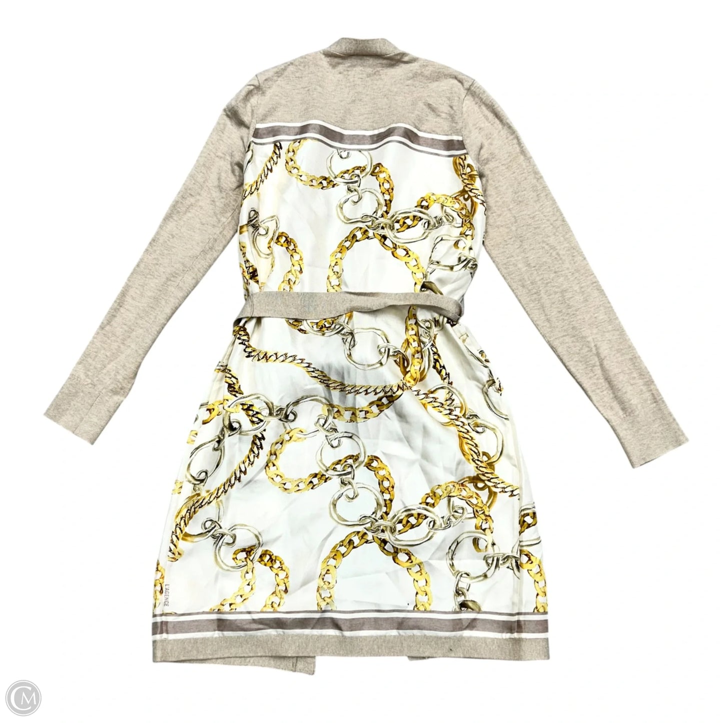 Kimono By L Agence In Tan & White, Size: Xs