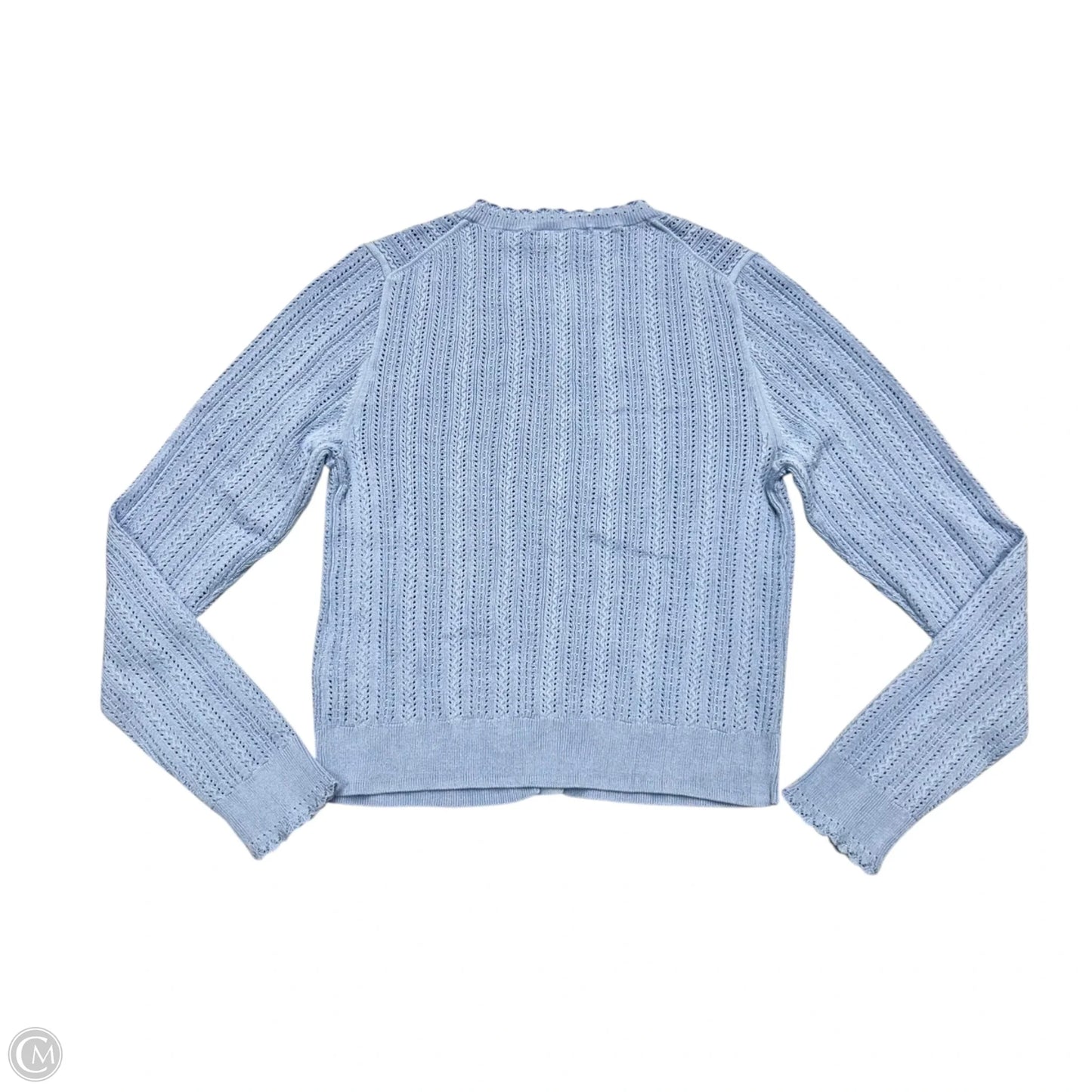 Sweater Cardigan By J. Crew In Blue, Size: M