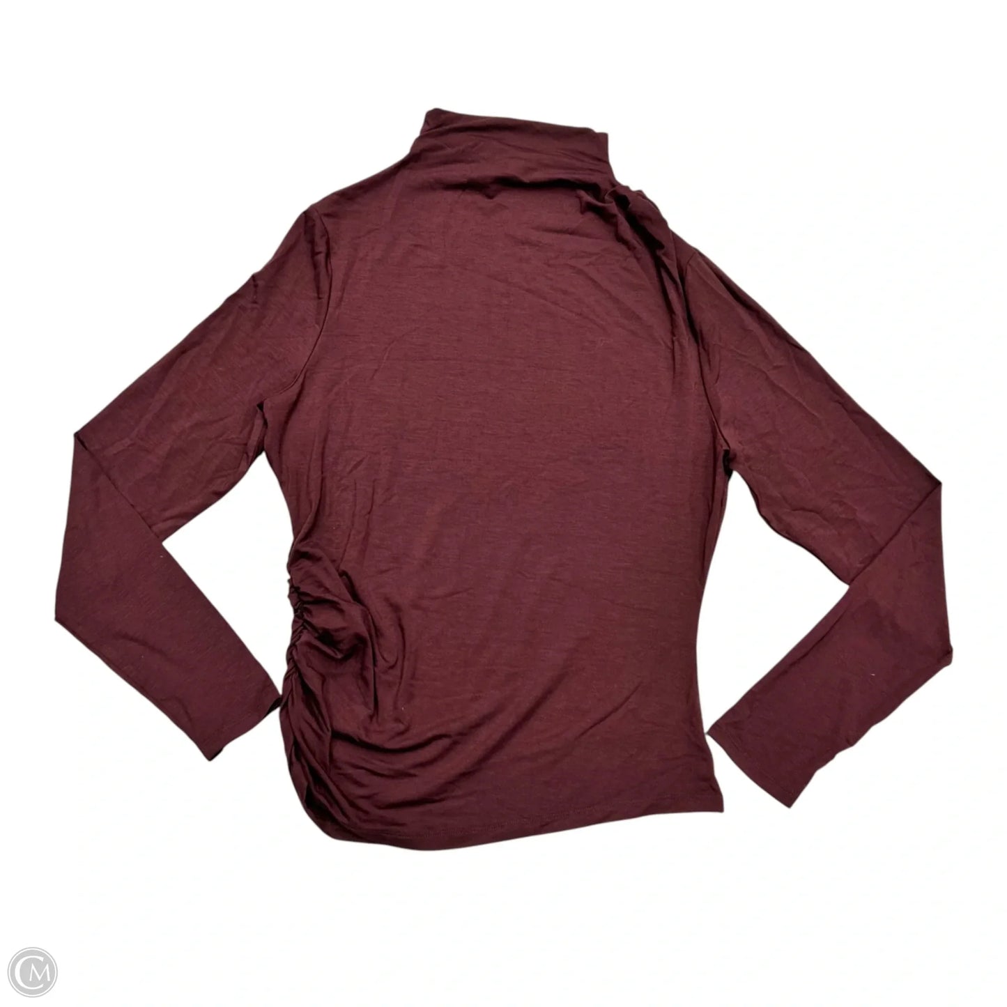 Top Long Sleeve By Veronica Beard In Maroon, Size: L