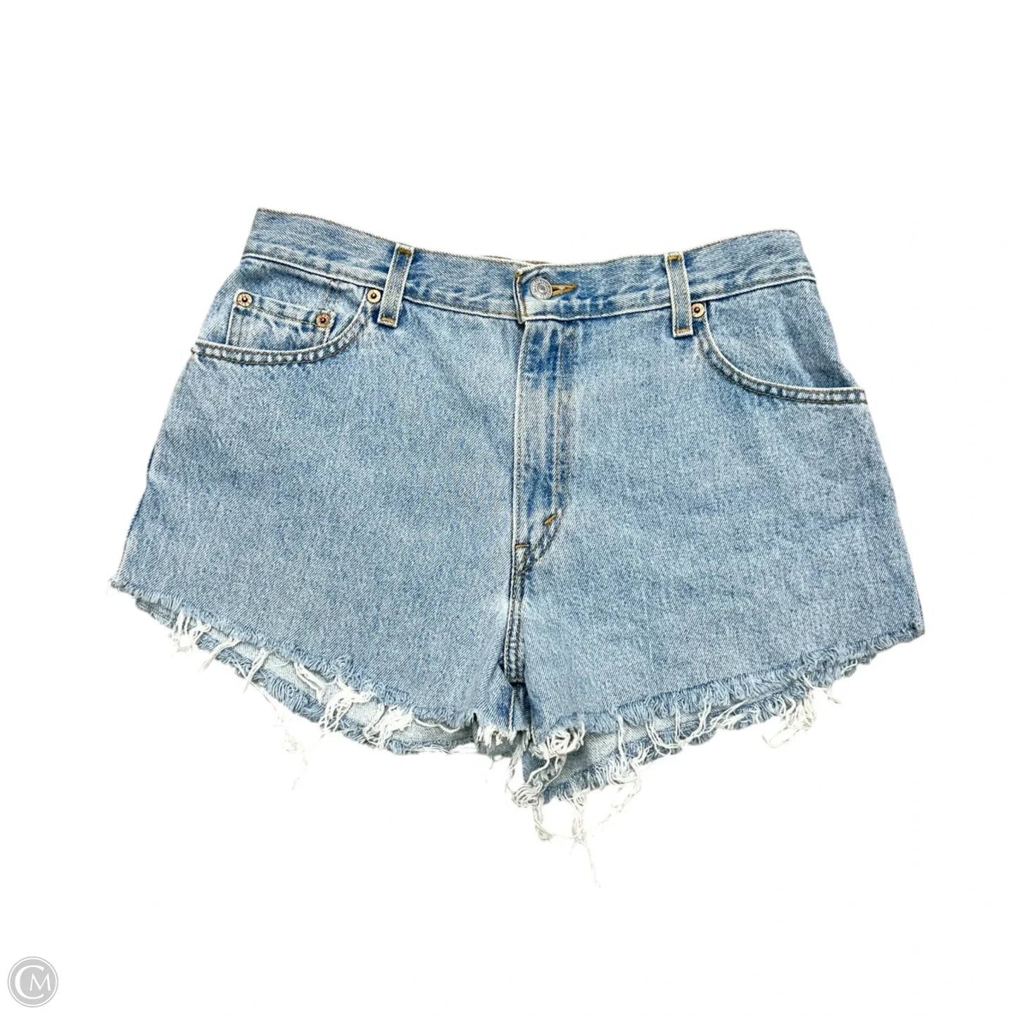 Shorts By Levis In Blue Denim, Size: 12