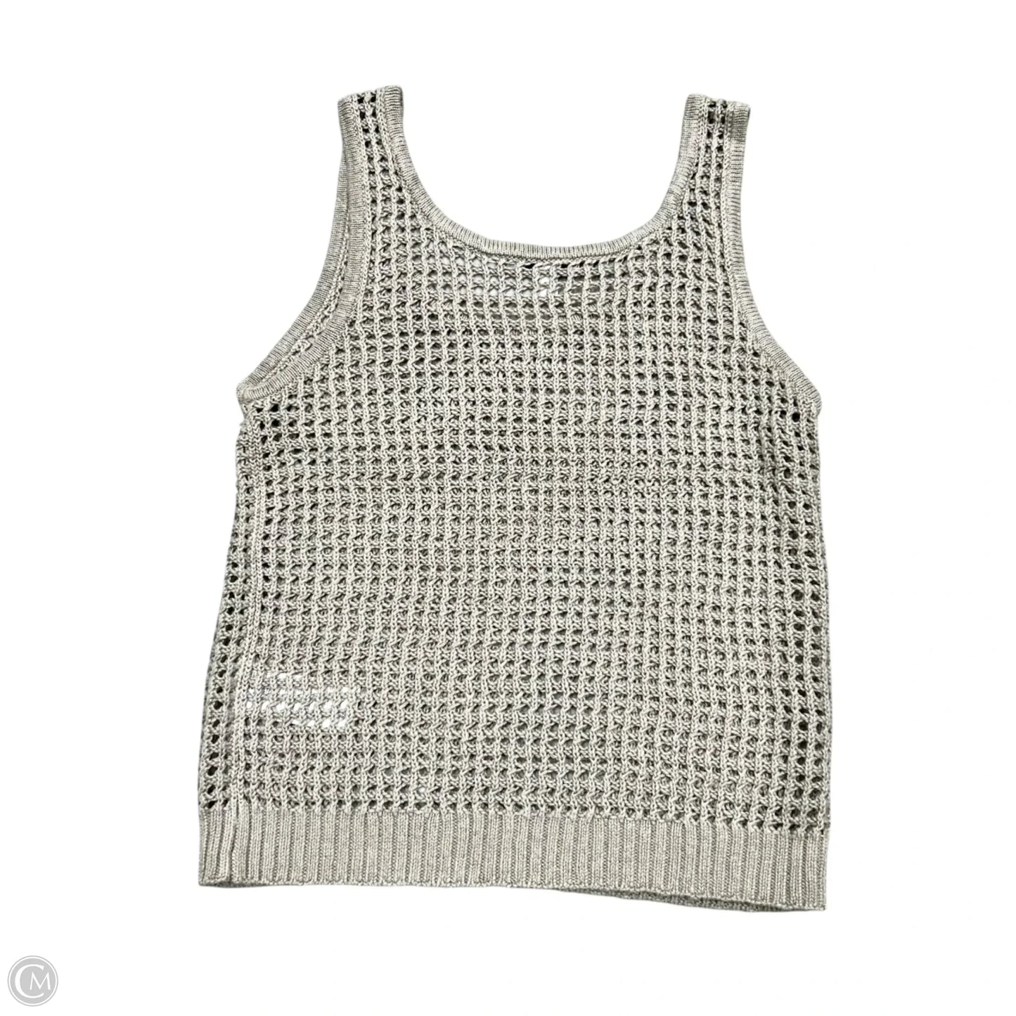 Top Sleeveless By Reiss In Taupe, Size: M