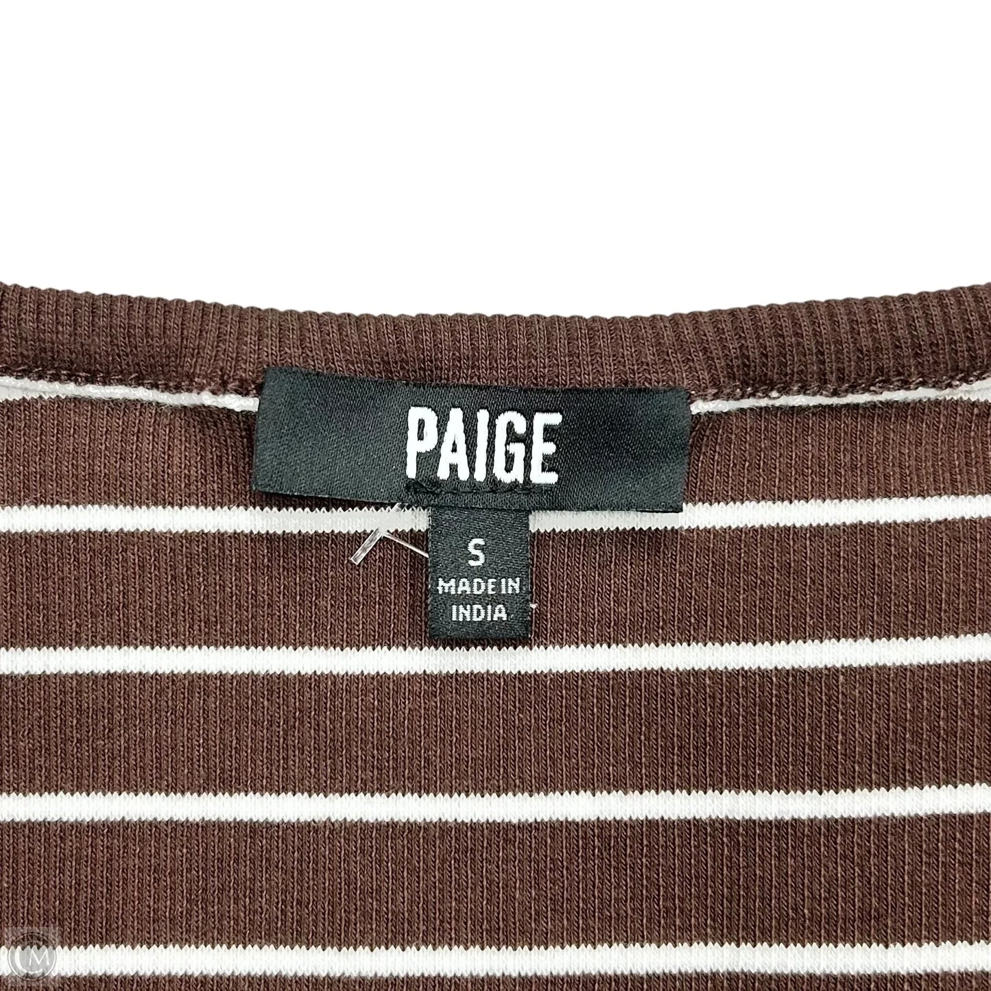 Tank Top By Paige In Brown & White, Size: S