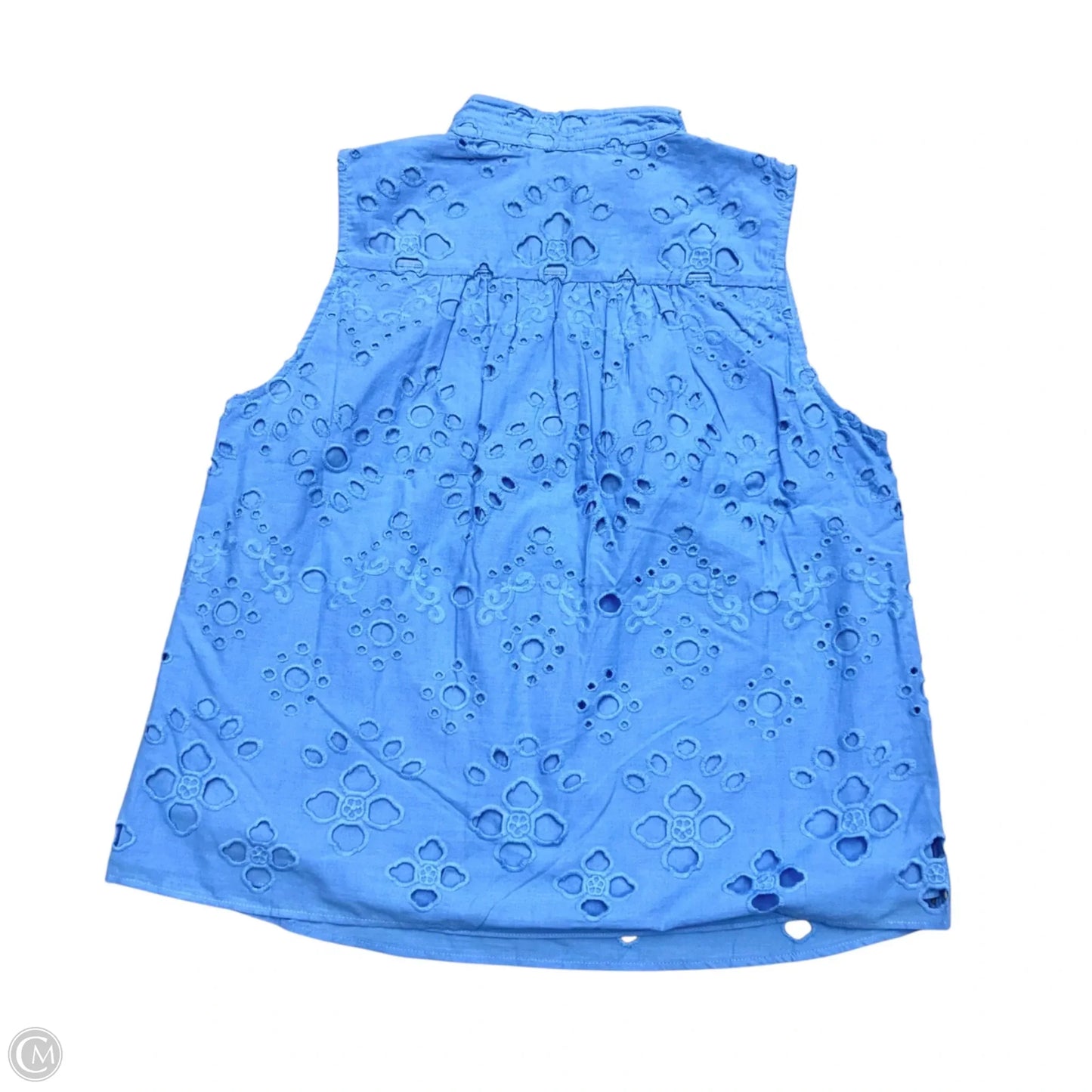 Top Sleeveless By Figue In Blue, Size: M