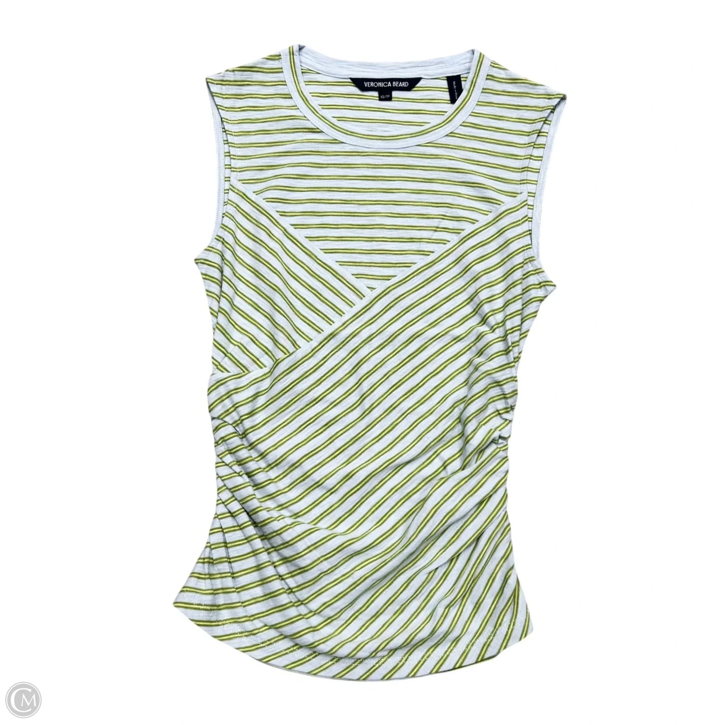 Top Sleeveless By Veronica Beard In Blue & Green, Size: Xs