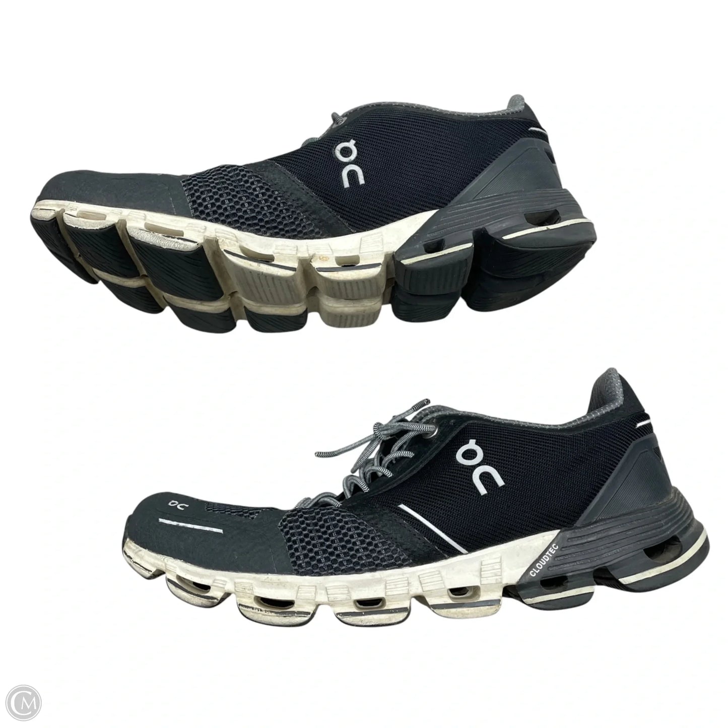 Shoes Athletic By On In Black & Grey, Size: 8