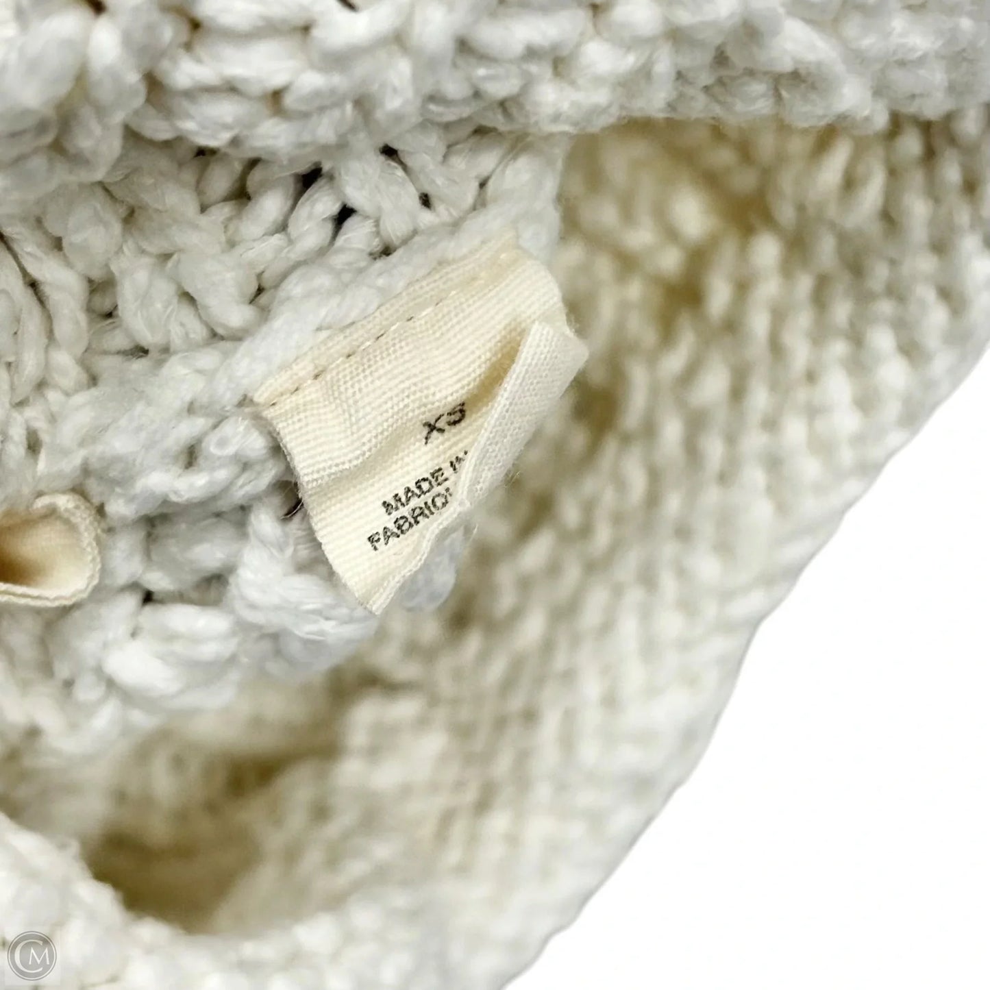 Sweater Short Sleeve By Moth In White, Size: Xs