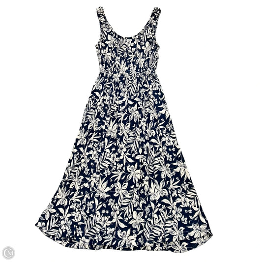 Dress Casual Maxi By Faherty In Floral Print, Size: S