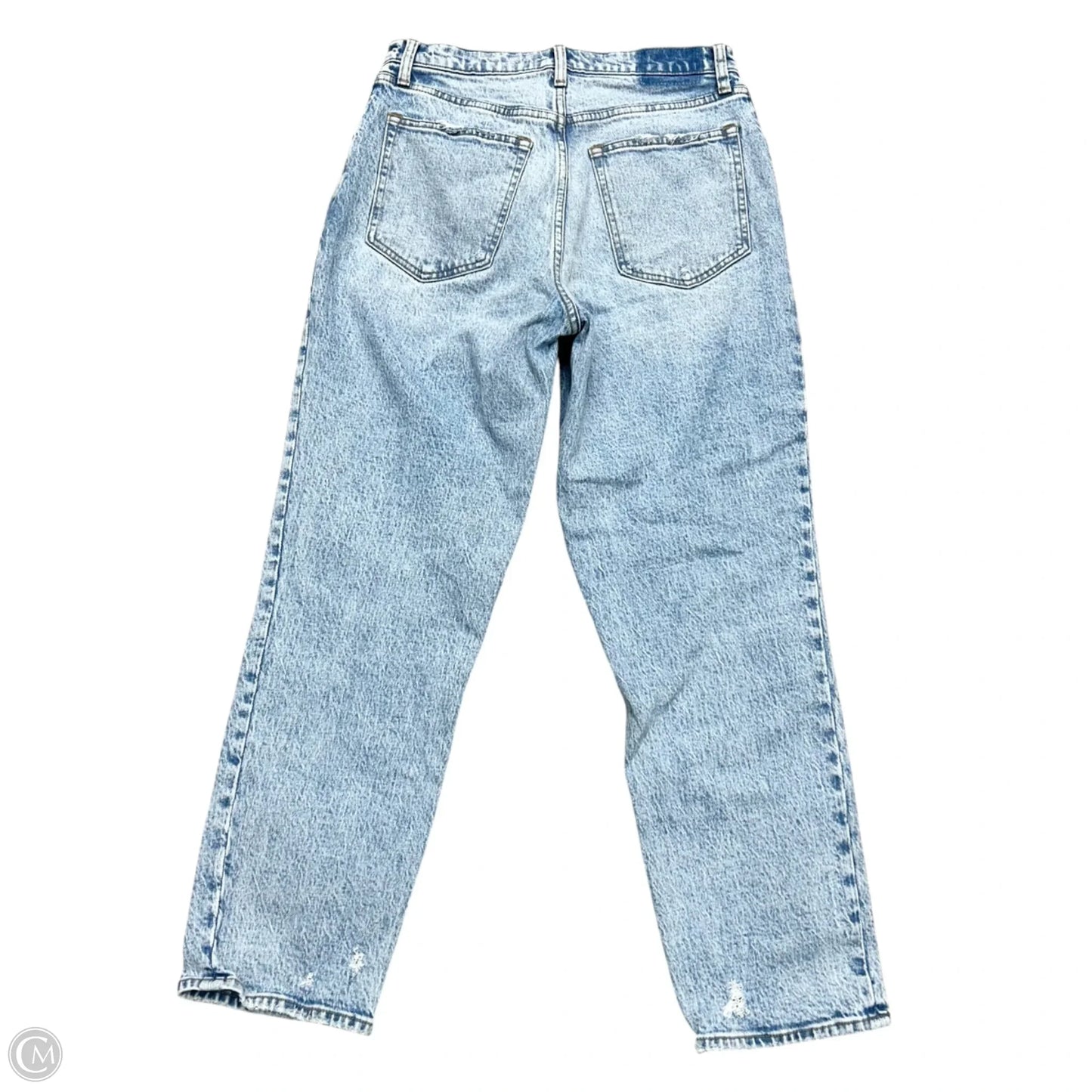 Jeans Straight By Abercrombie And Fitch In Blue Denim, Size: 10