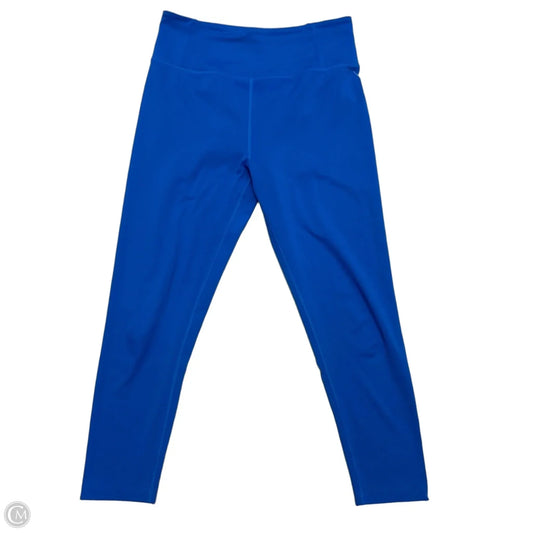 Athletic Leggings By Girlfriend Collective In Blue, Size: L