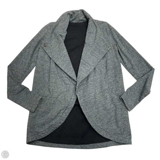Athletic Jacket By Lululemon In Grey, Size: S