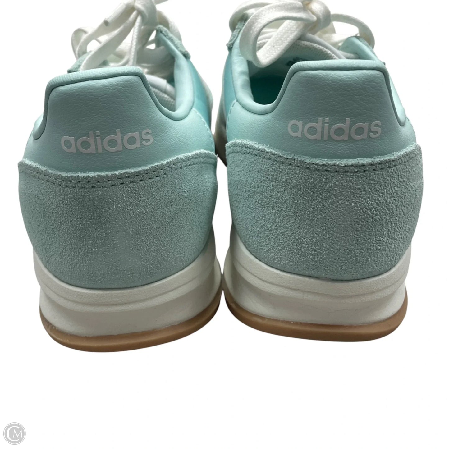 Shoes Sneakers By Adidas In Aqua, Size: 8