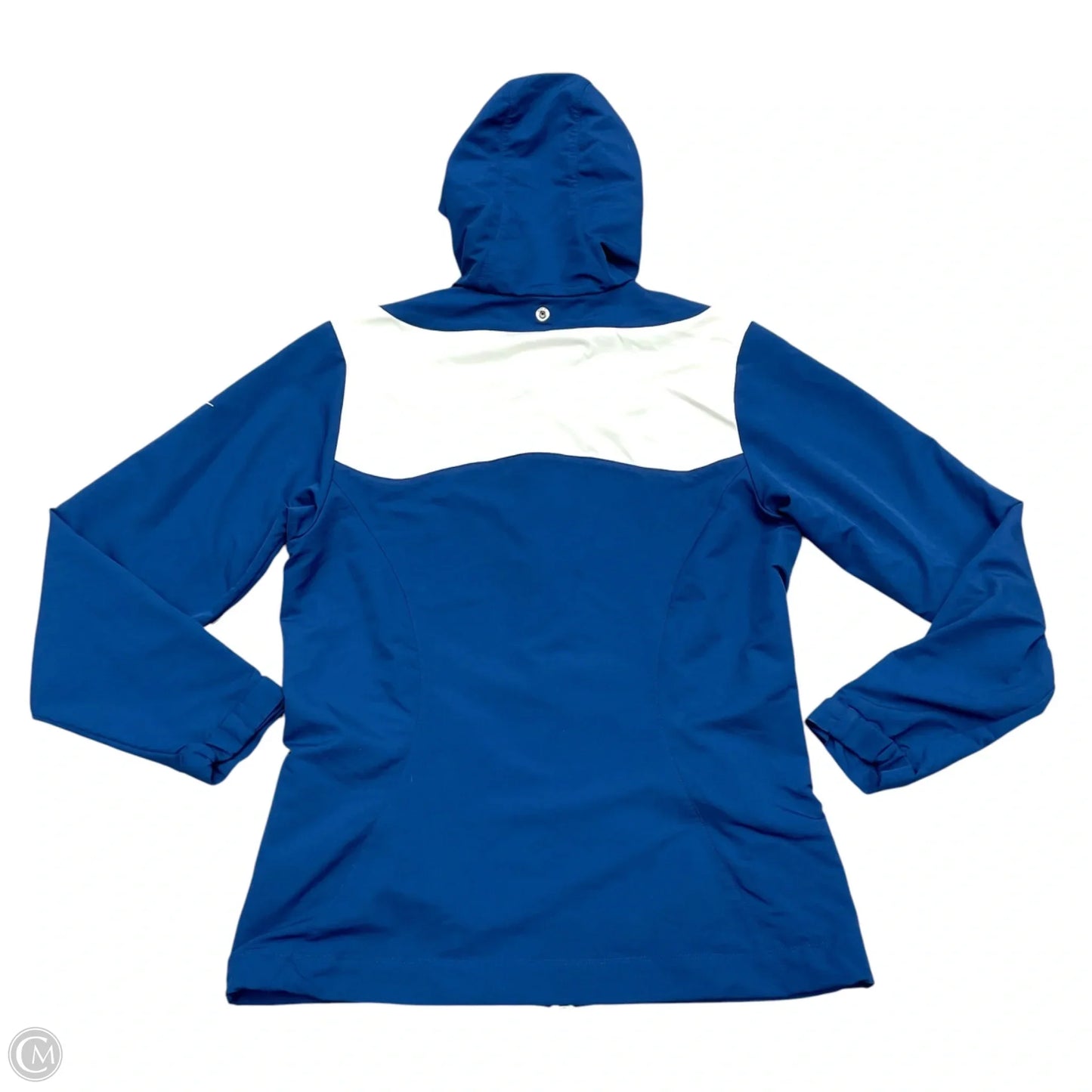 Athletic Jacket By Nike Apparel In Blue, Size: S