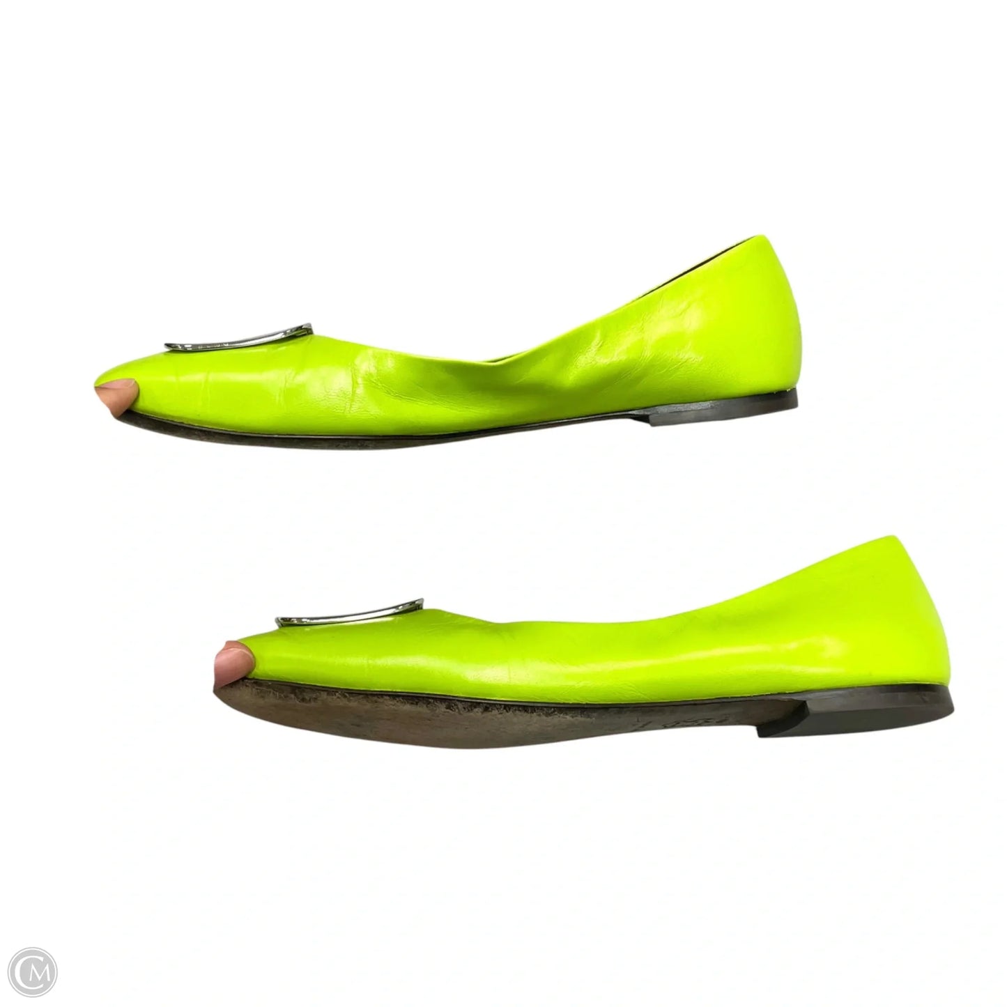 Shoes Designer By Tory Burch In Green, Size: 9