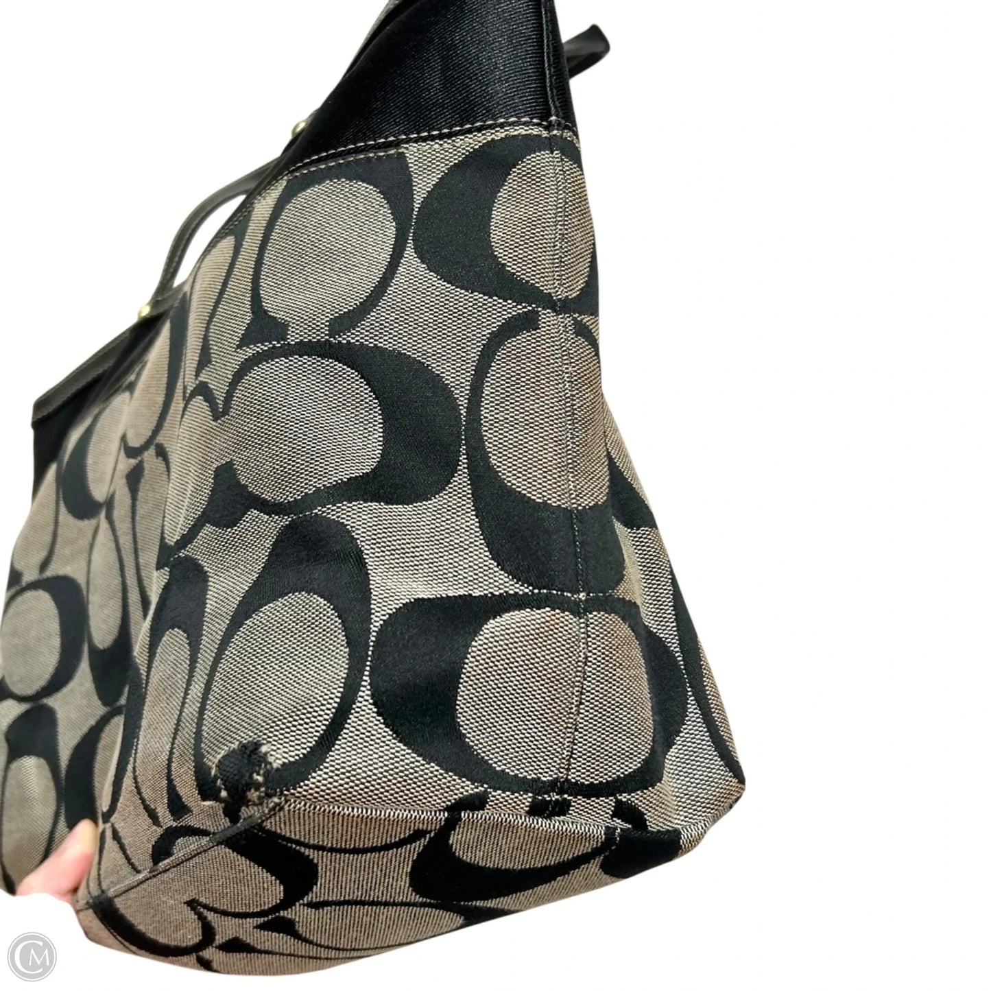 Tote Designer By Coach, Size: Medium