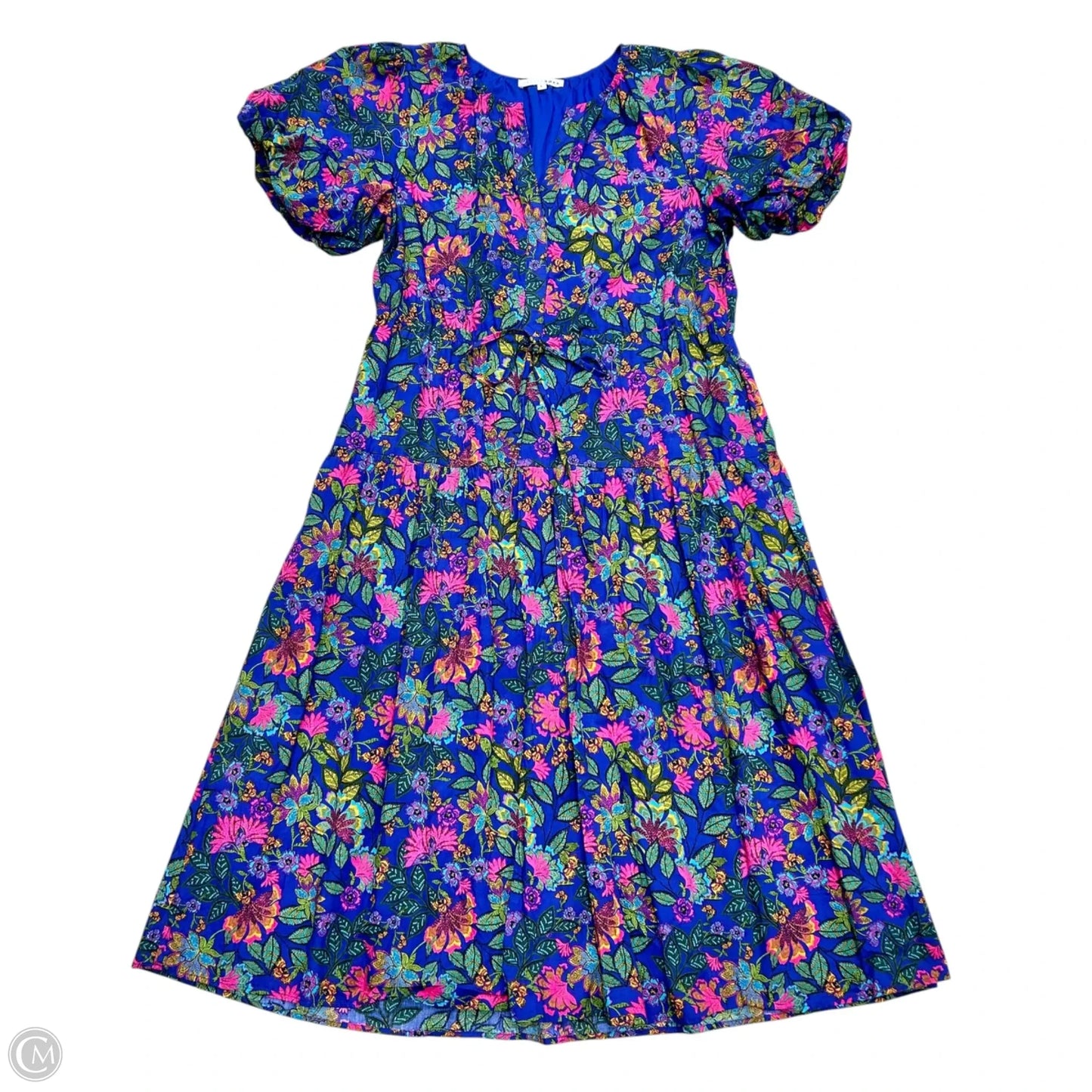 Dress Casual Maxi By Baltic Born In Blue & Pink, Size: L