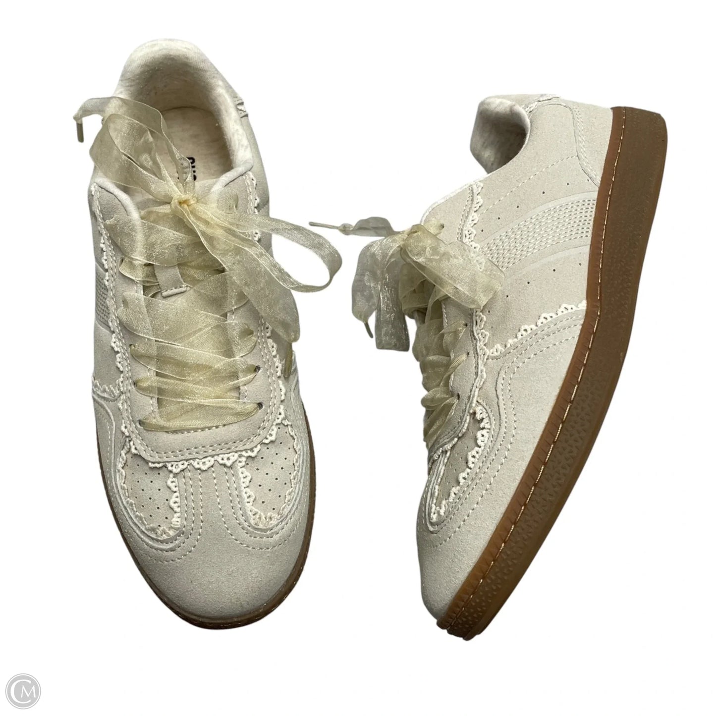 Shoes Sneakers By Cushionaire In Cream, Size: 8.5