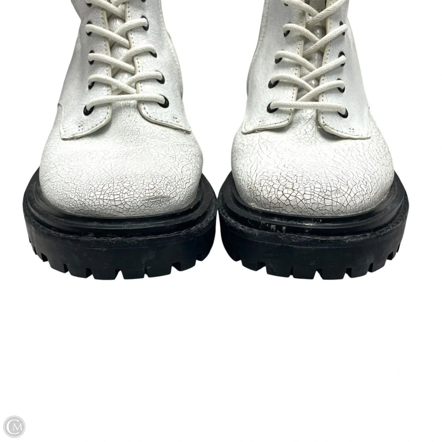 Boots Designer By Tory Burch In White, Size: 9.5