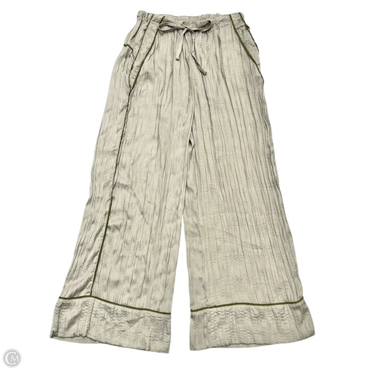 Pants Wide Leg By Free People In Green & Tan, Size: L