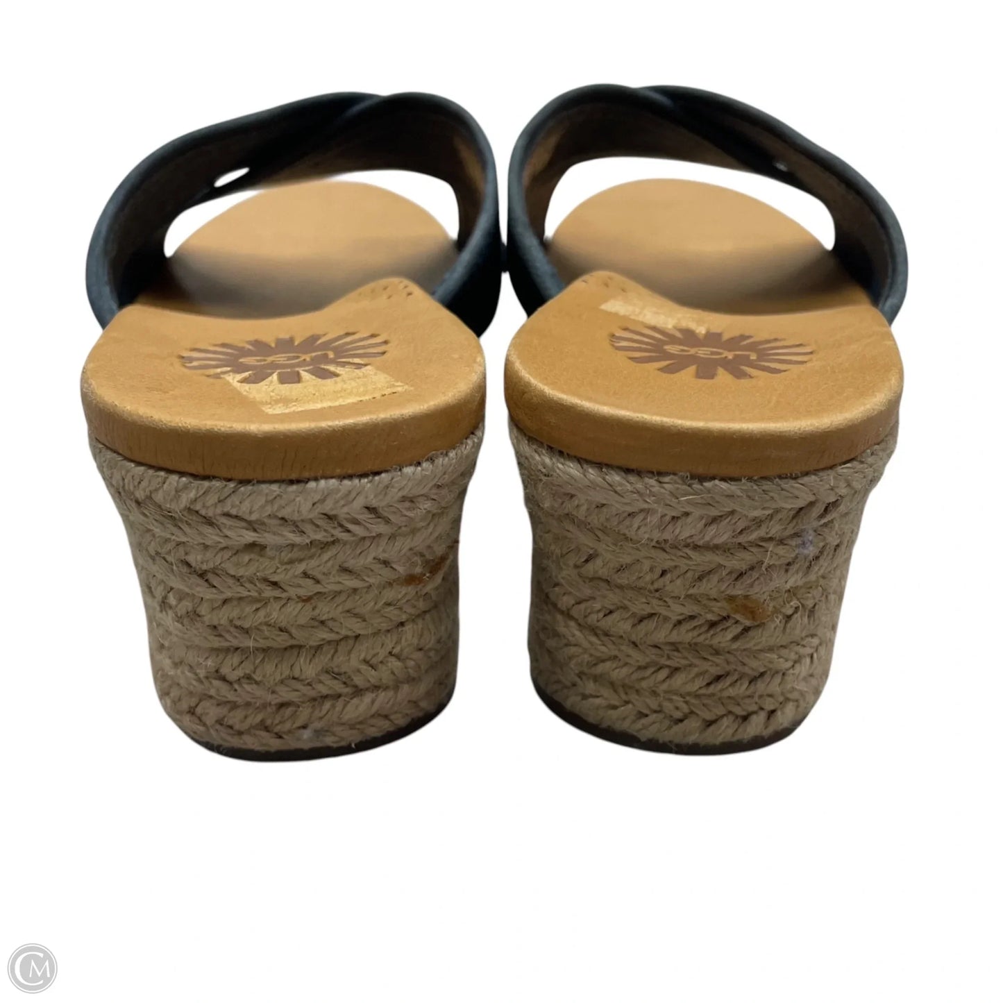 Sandals Designer By Ugg In Blue, Size: 6.5