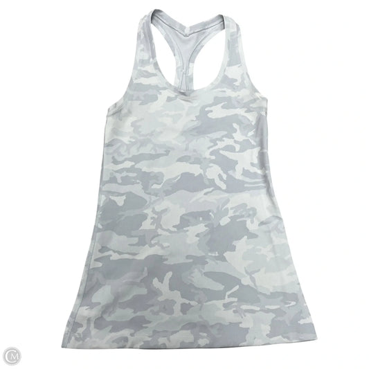 Athletic Tank Top By Lululemon In Camouflage Print, Size: S