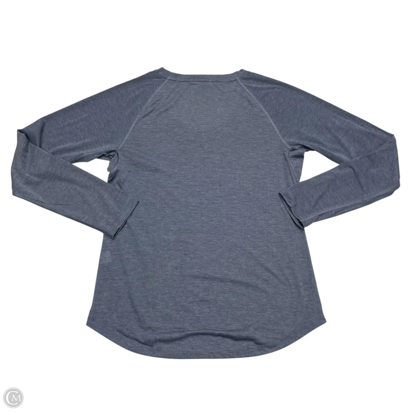Athletic Top Long Sleeve Crewneck By Patagonia In Blue, Size: M