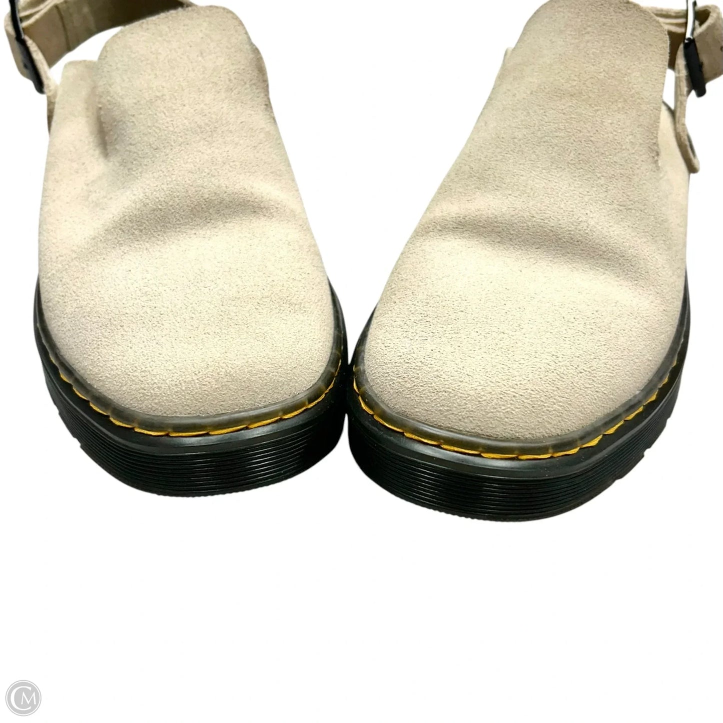 Shoes Flats By Dr Martens In Taupe, Size: 8