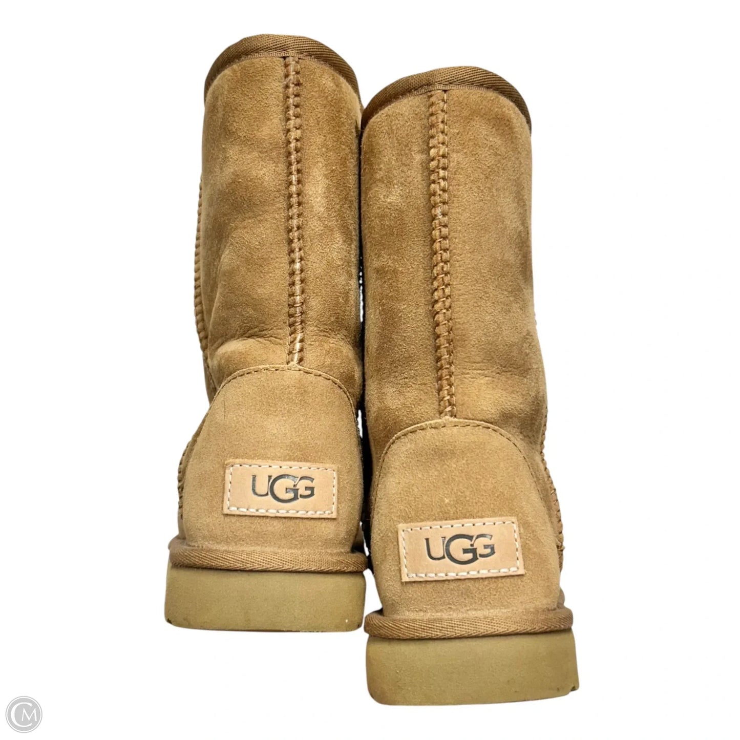 Boots Designer By Ugg In Tan, Size: 5