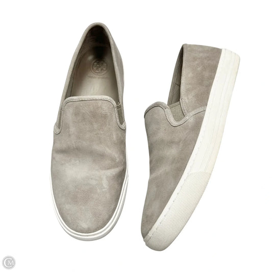 Shoes Designer By Tory Burch In Grey, Size: 8