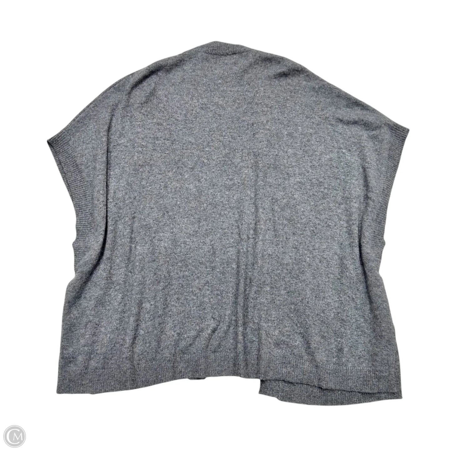 Sweater Cardigan Cashmere By Halogen In Grey, Size: Osfm