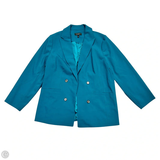 Blazer By Talbots In Teal, Size: Xl