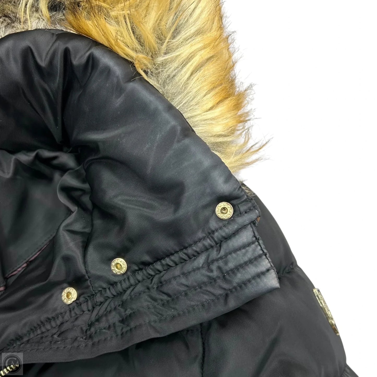 Coat Parka By Vince Camuto In Black, Size: L