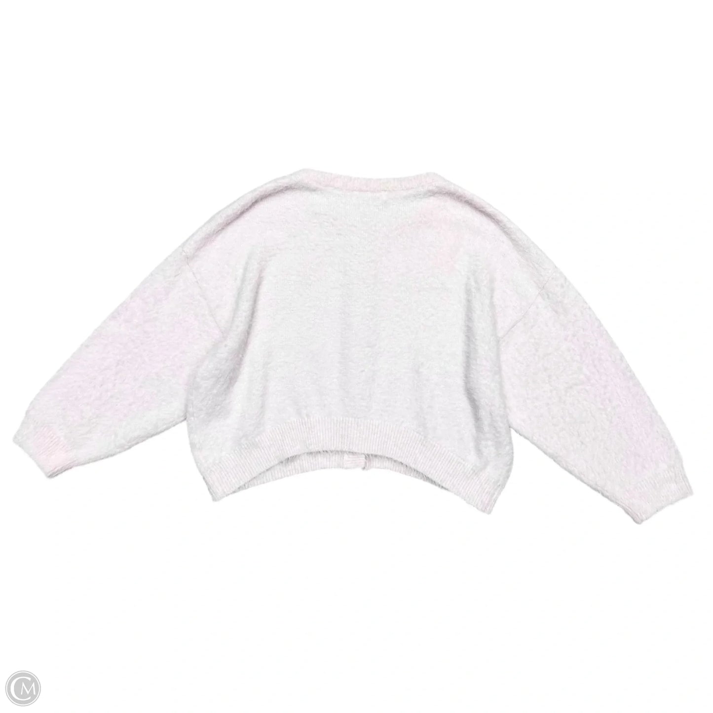 Sweater Cardigan By Flat White In Purple, Size: M