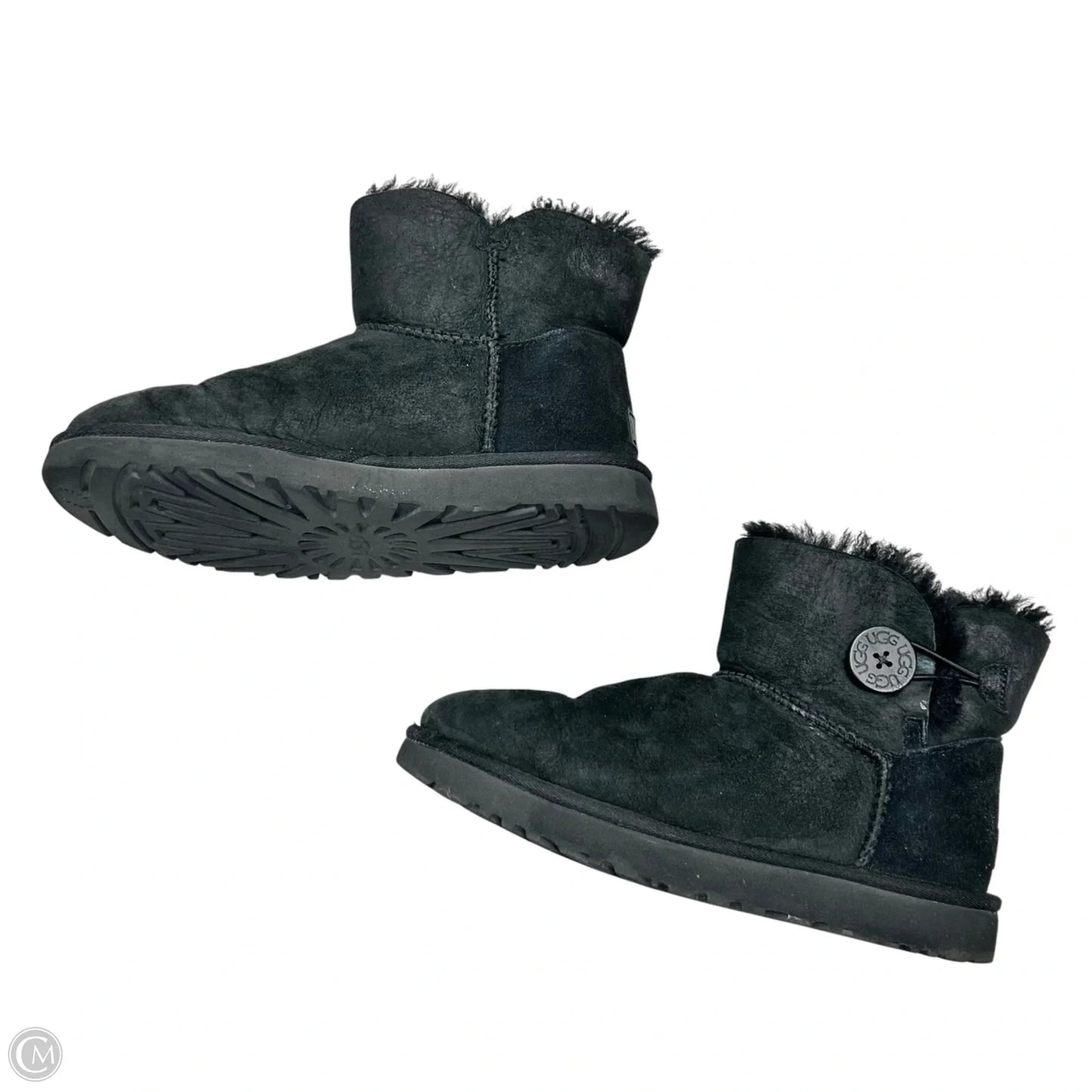 Boots Designer By Ugg In Black, Size: 8