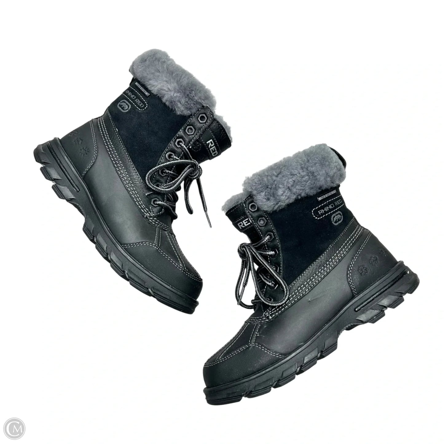 Boots Snow By Rhino Red In Black, Size: 5.5