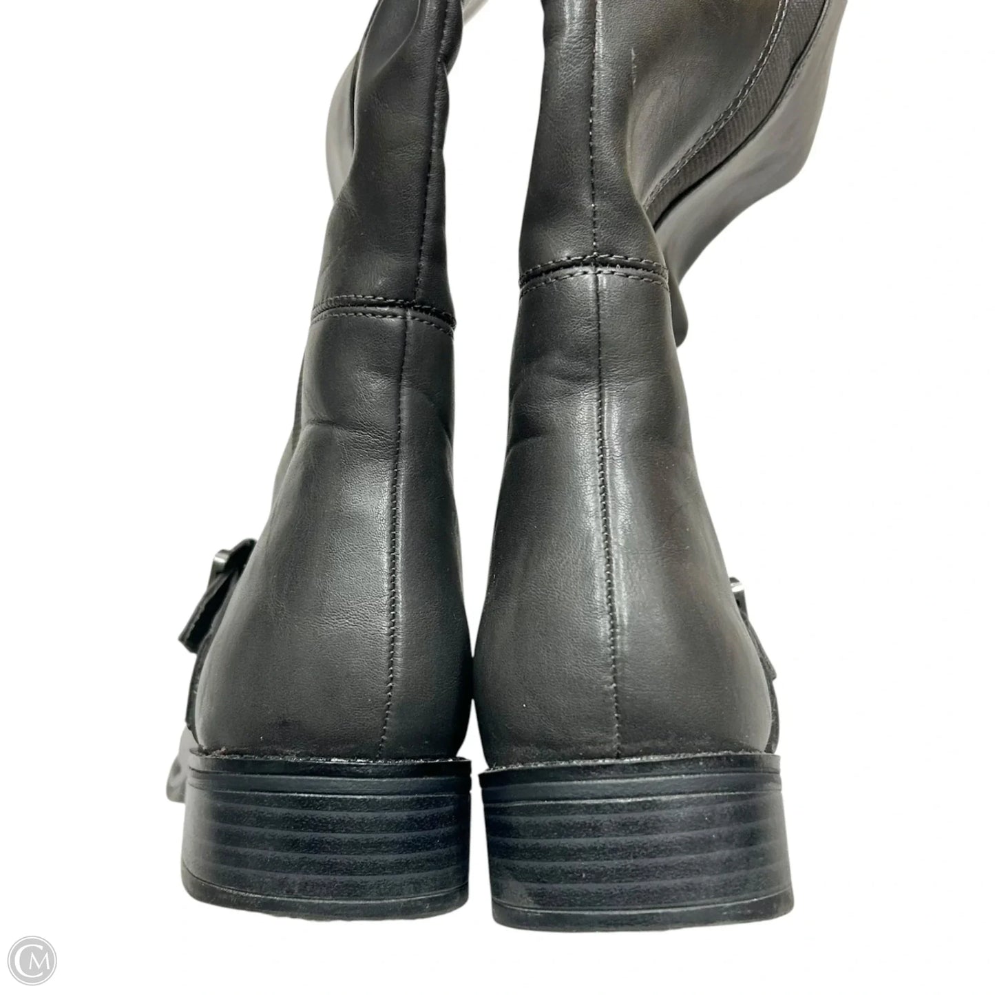 Boots Knee Flats By Life Stride In Grey, Size: 6