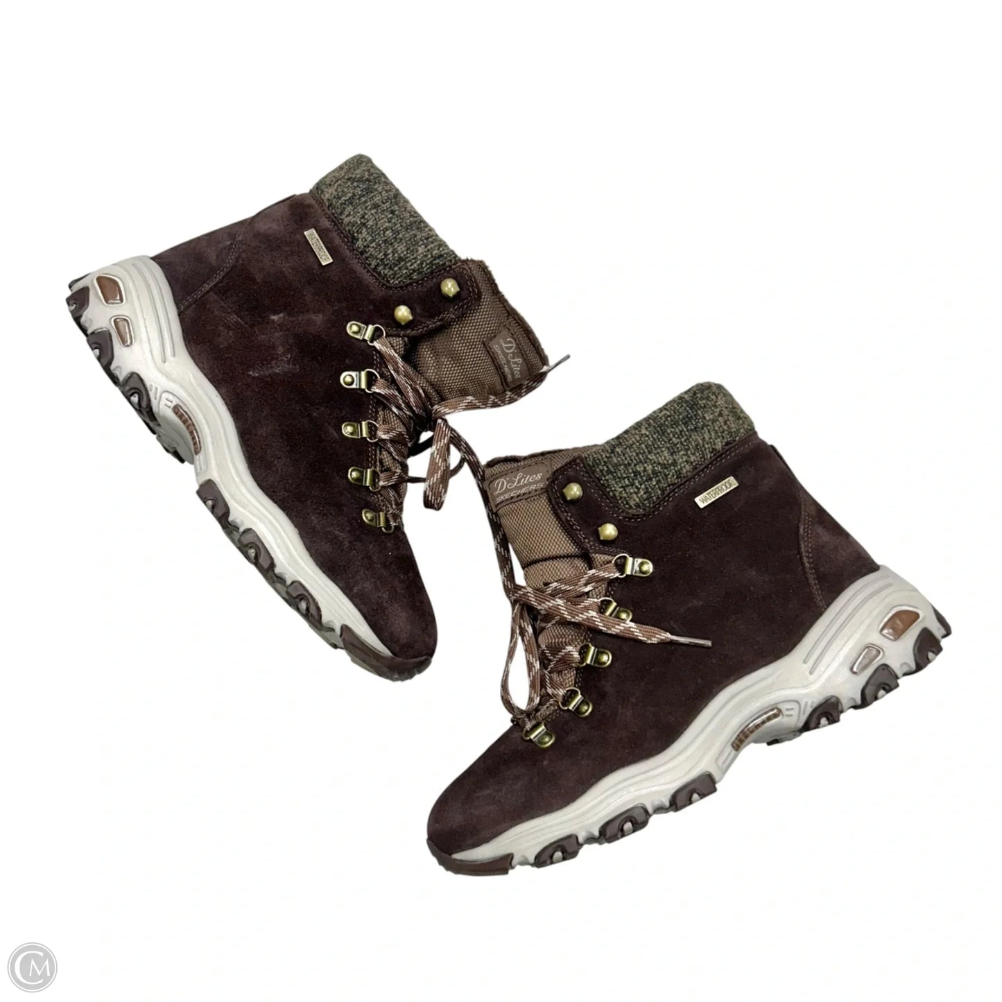 Boots Snow By Skechers In Brown, Size: 10