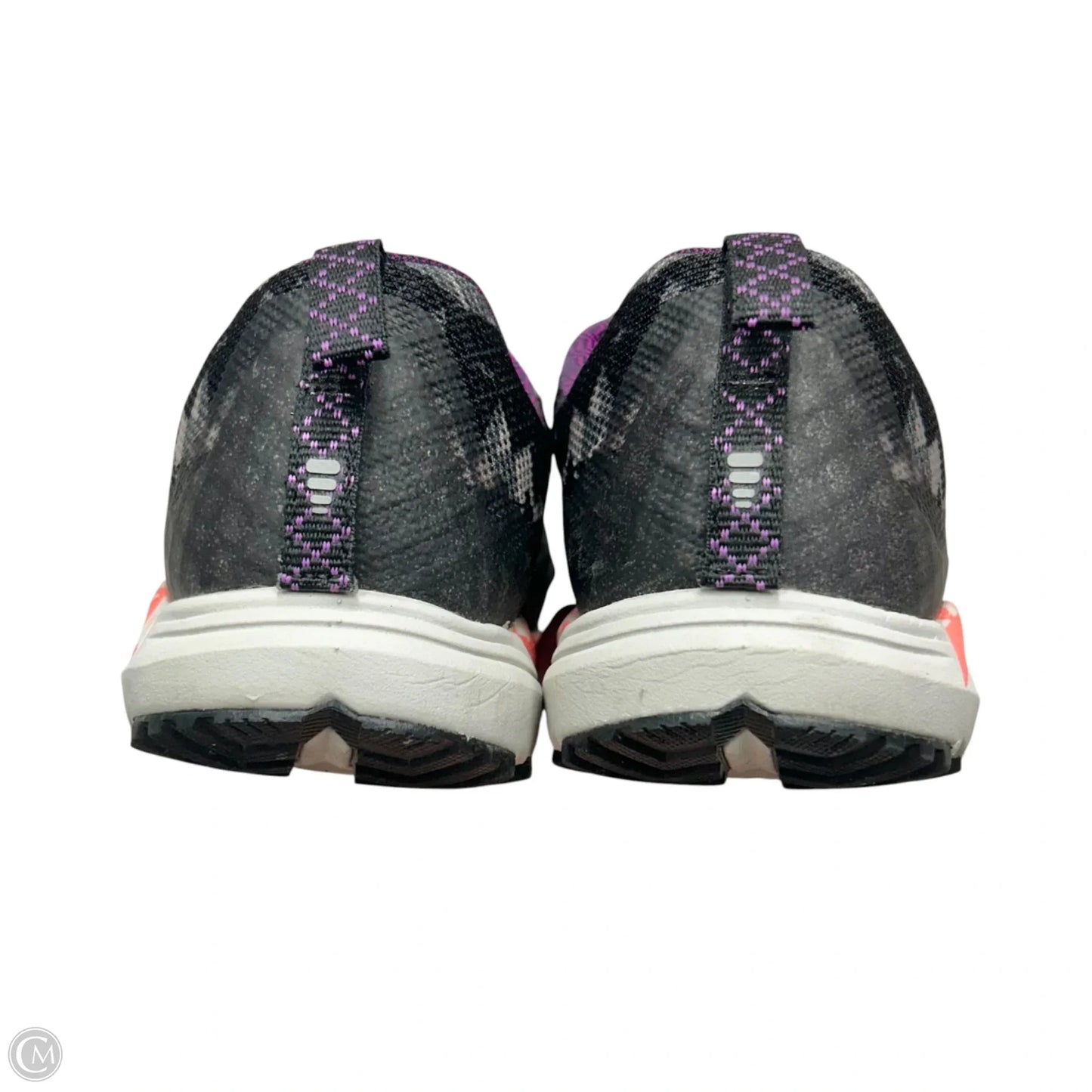 Shoes Athletic By Brooks In Grey & Purple, Size: 9