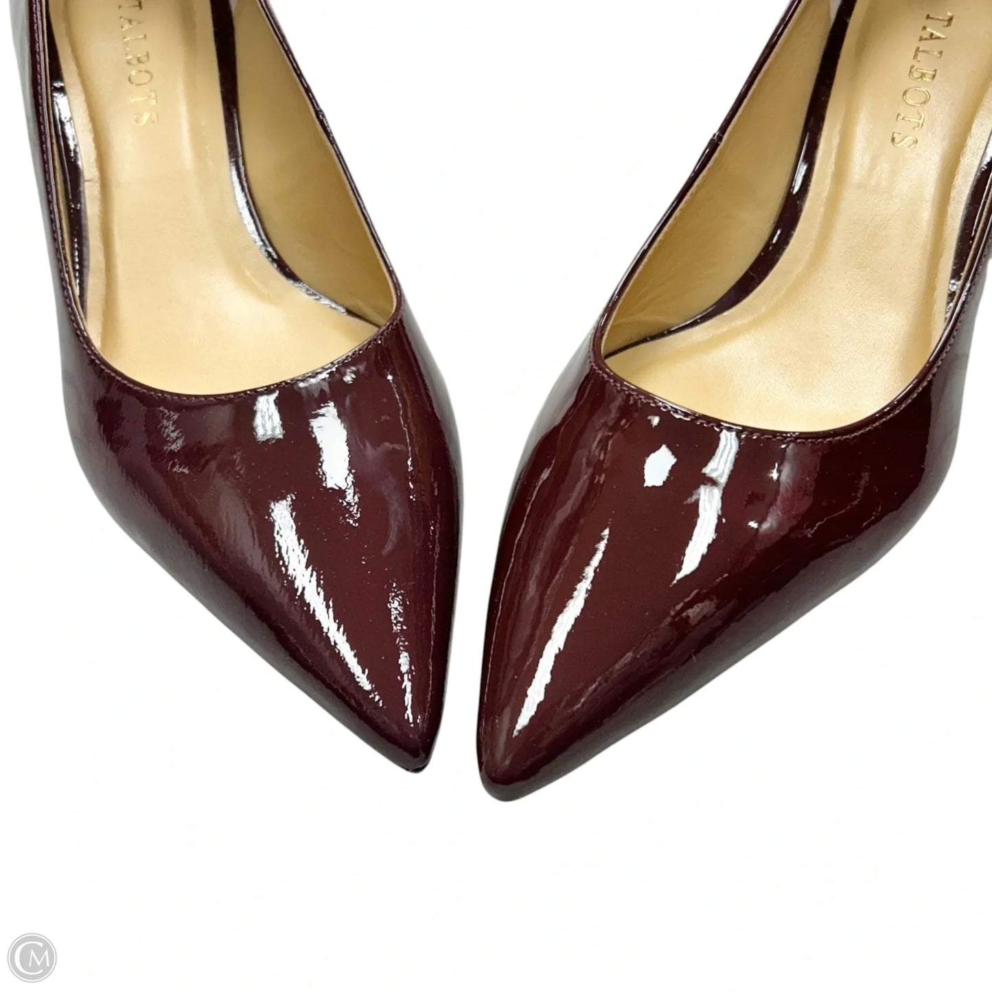 Shoes Heels Kitten By Talbots In Maroon, Size: 8