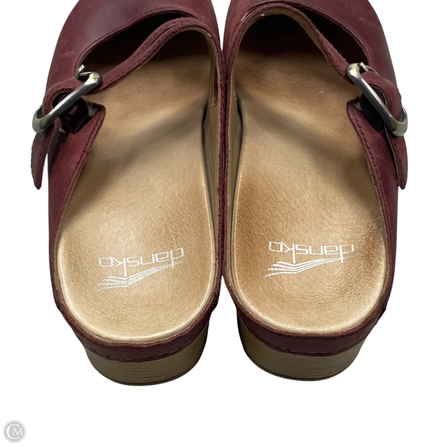 Shoes Heels Block By Dansko In Maroon, Size: 6.5