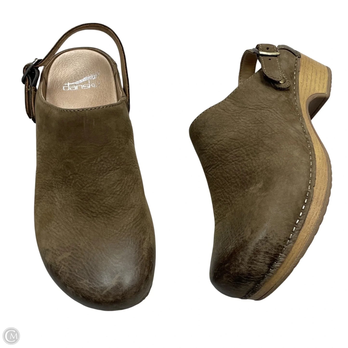 Shoes Heels Block By Dansko In Brown, Size: 6.5