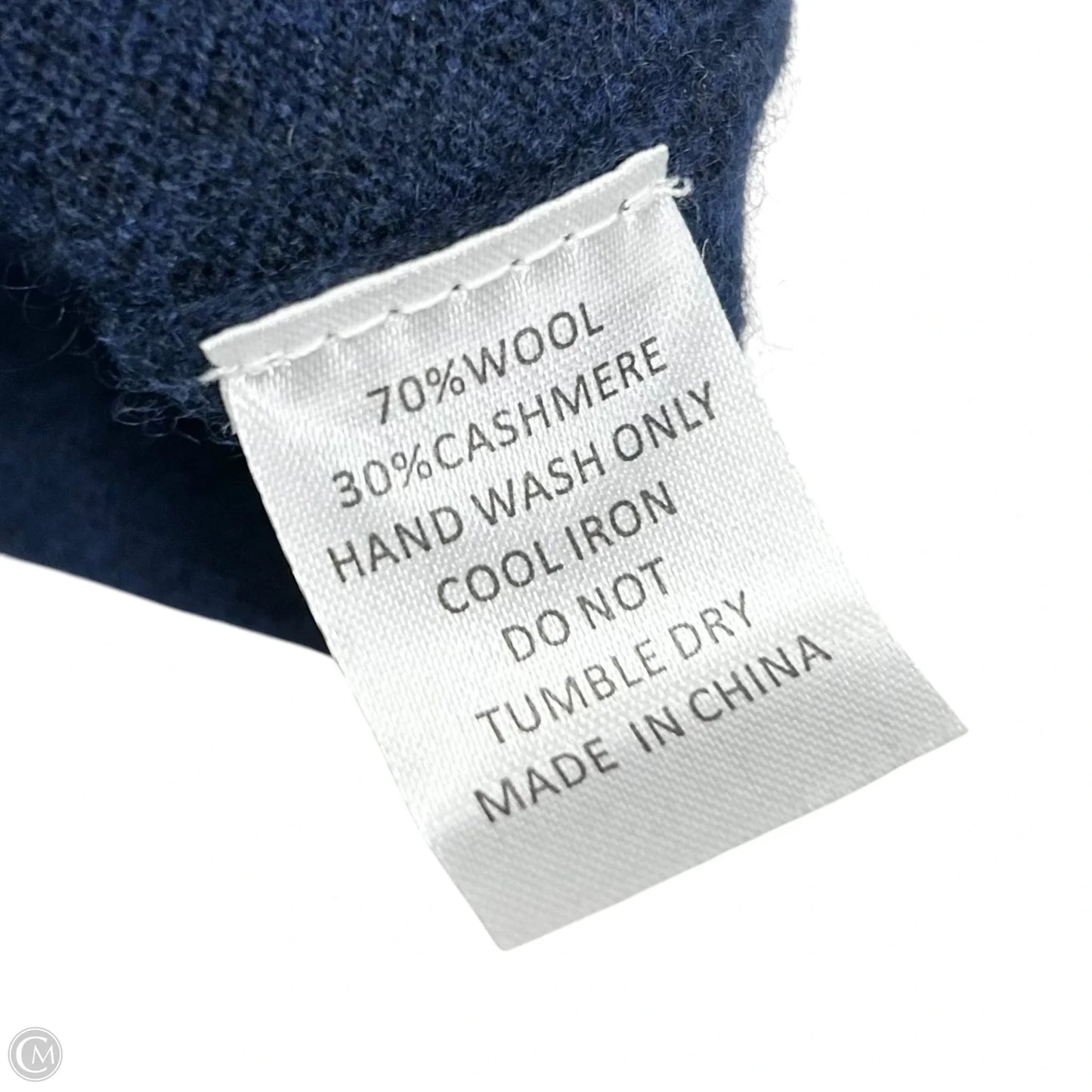 Sweater Cashmere By Wyse In Navy, Size: S