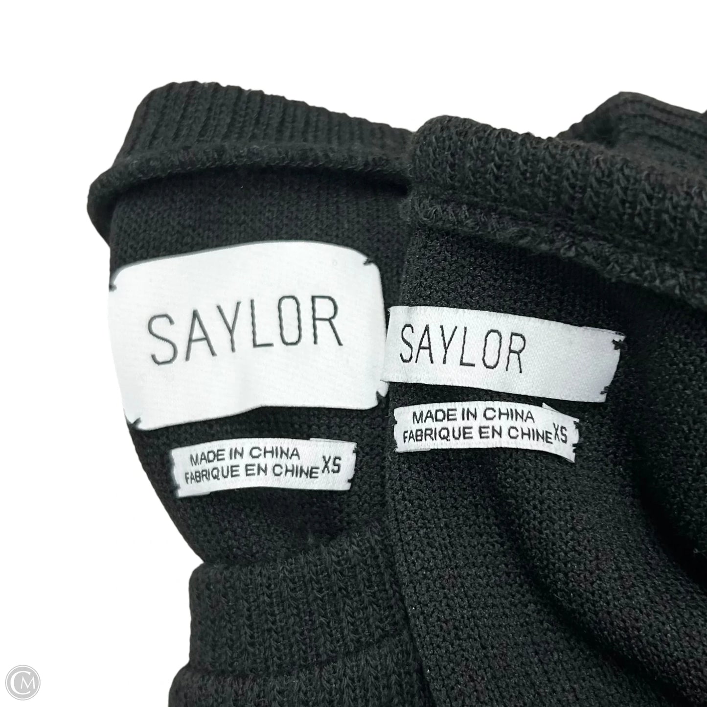 Skirt Set 2pc By Saylor In Black & White, Size: Xs