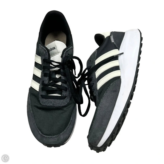 Shoes Athletic By Adidas In Black & Cream, Size: 8.5