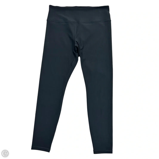Athletic Leggings By Athleta In Black, Size: Xl