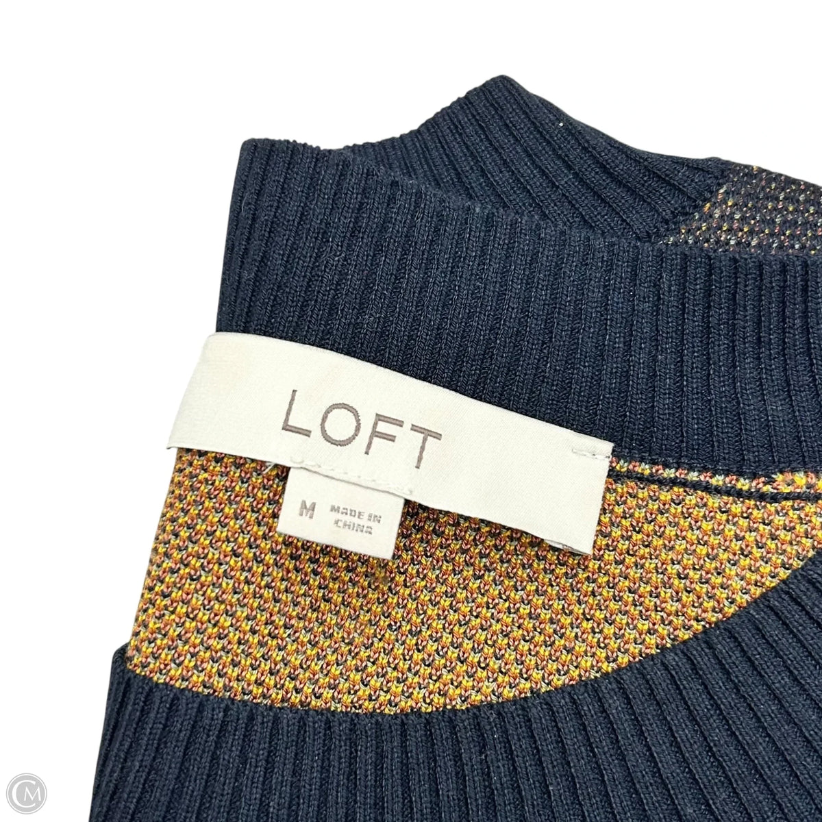 Sweater By Loft In Navy, Size: M