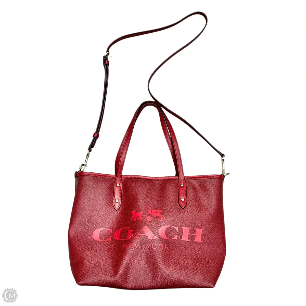 Crossbody Designer By Coach, Size: Medium