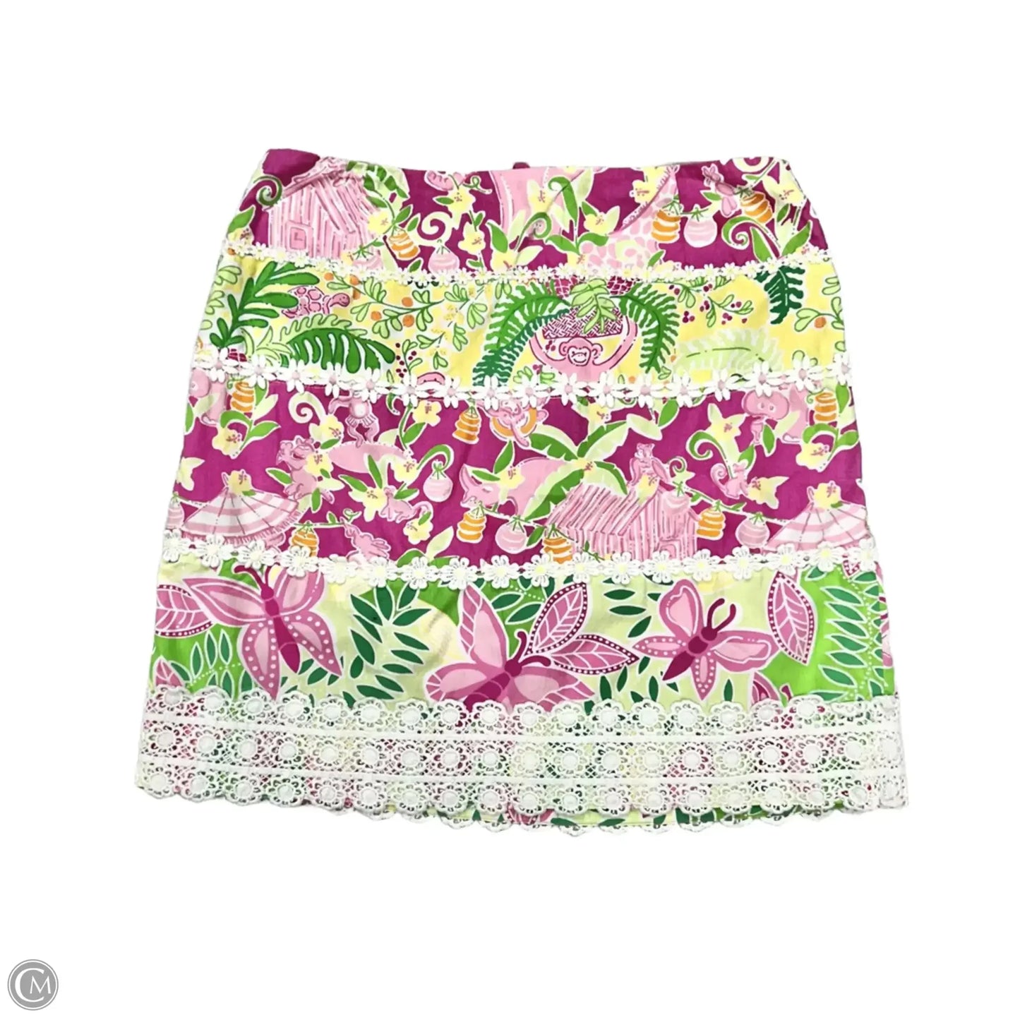 Shorts By Lilly Pulitzer In Blue White, Size: 2